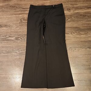 ❤️ NWOT! TORY BURCH WIDE LEG HIGH RISE STRETCH VIRGIN WOOL TROUSERS / PANTS, 8